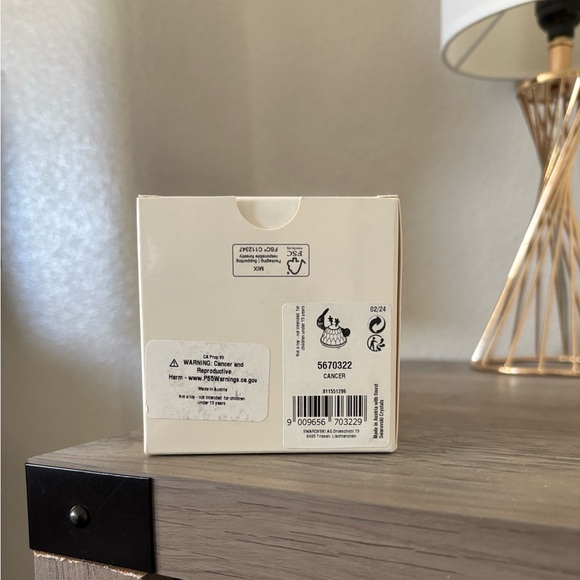 Swarovski Gold and Clear Crystal Crab Figurine - Picture 12 of 14